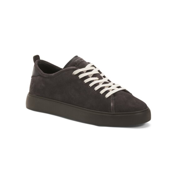 RAG & BONE Charcoal Men's Suede Perry Lace Up Casual Sport Sneakers